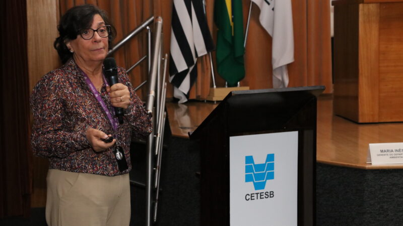 Maria Inês Sato gerente do Departamento de Análises Ambientais