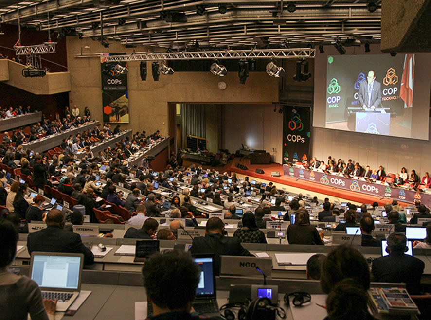 No momento você está vendo Cetesb participa de convenções sobre poluentes em Genebra