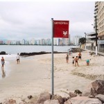 Chuvas prejudicam as condições de balneabilidade das praias paulistas
