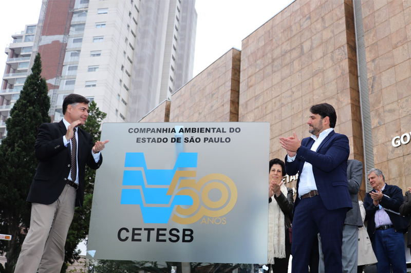 No momento você está vendo Totem CETESB 50 ANOS é inaugurado no Dia do Meio Ambiente