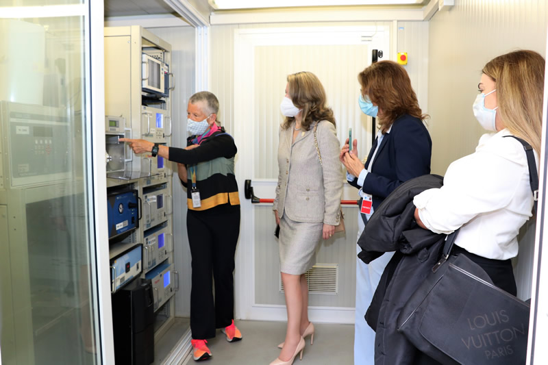 Conhecendo o interior da estação automática de monitoramento de qualidade do ar