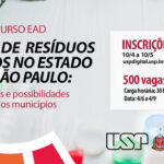Abertas as inscrições para o curso EAD sobre gestão de resíduos sólidos