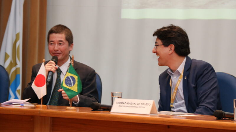 Masayuki Eguchi da JICA e Thomaz Toledo