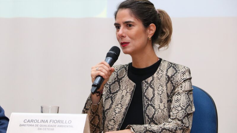 Carolina Mariane diretor de Qualidade Ambiental da CETESB