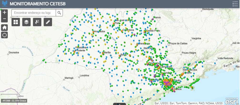 Leia mais sobre o artigo CETESB dá transparência a dados ambientais do estado de São Paulo