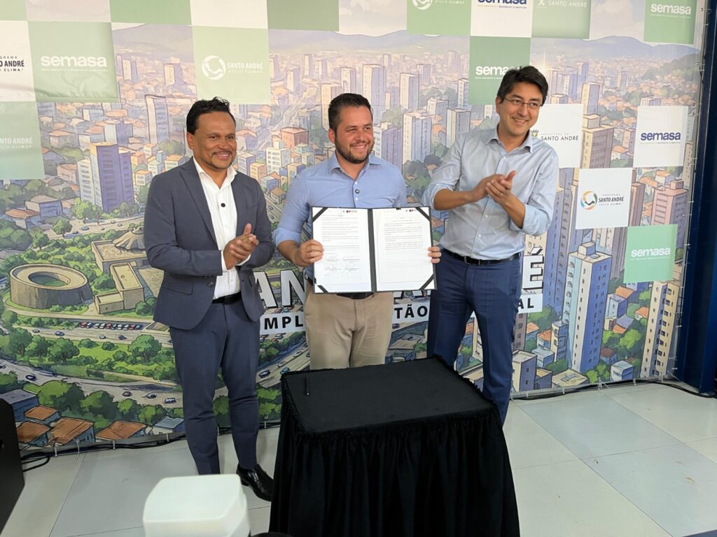 Leia mais sobre o artigo Santo André firma acordo com a CETESB para a ampliação do licenciamento ambiental municipal