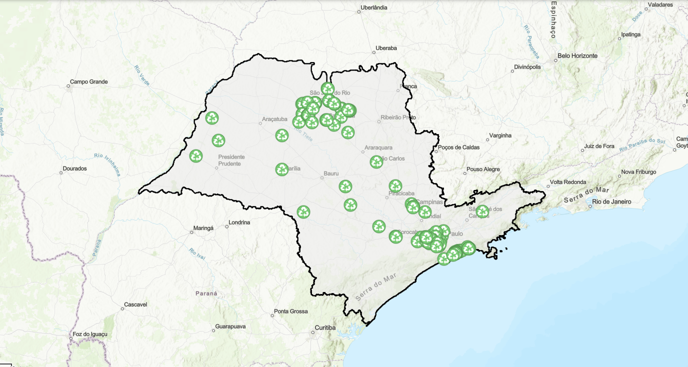 Leia mais sobre o artigo CETESB lança ferramenta digital para consulta de pontos de coleta de resíduos no Estado de São Paulo