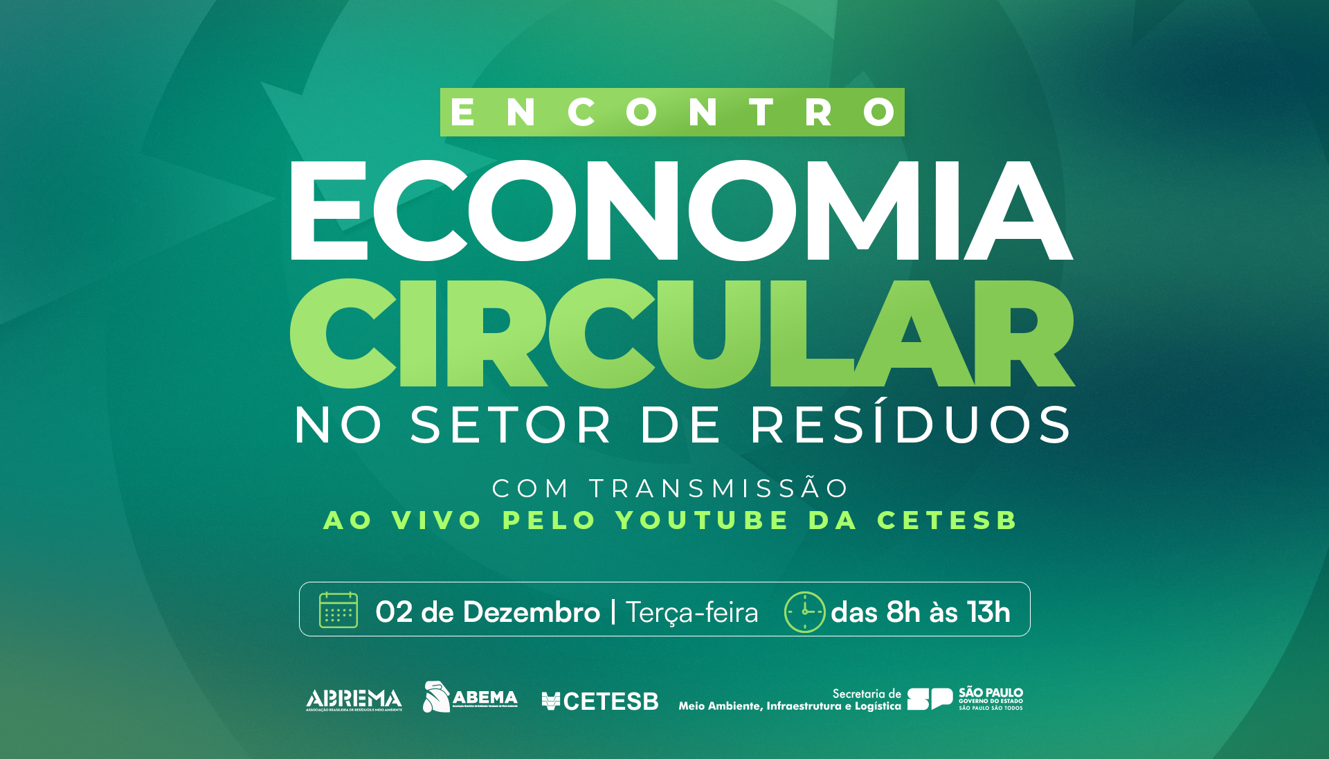 Leia mais sobre o artigo Cetesb e entidades reúnem especialistas para discutir caminhos da economia circular no setor de resíduos